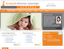 Tablet Screenshot of drjennyho.com.au